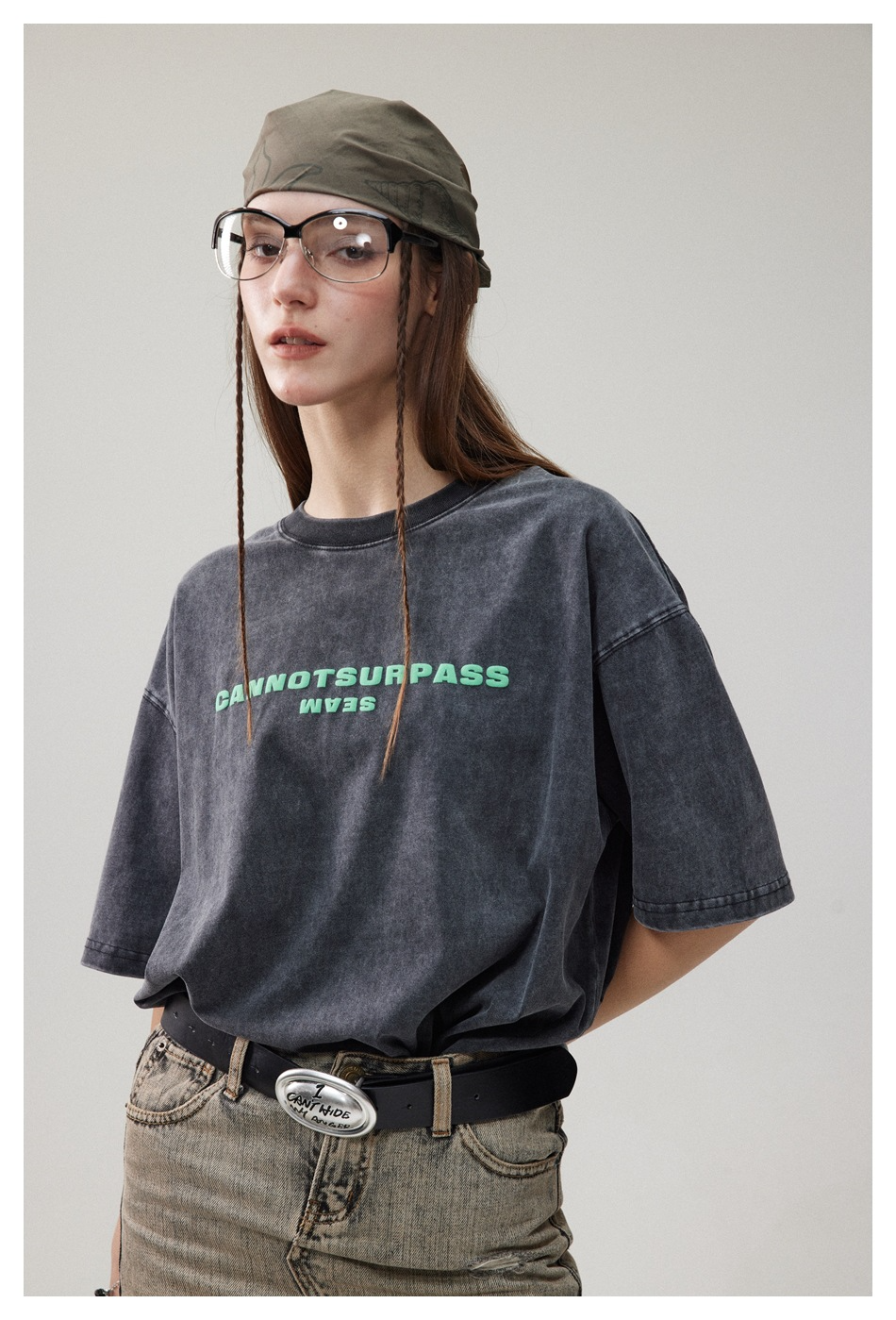 ネオングラフィック アシッドプリントTシャツ