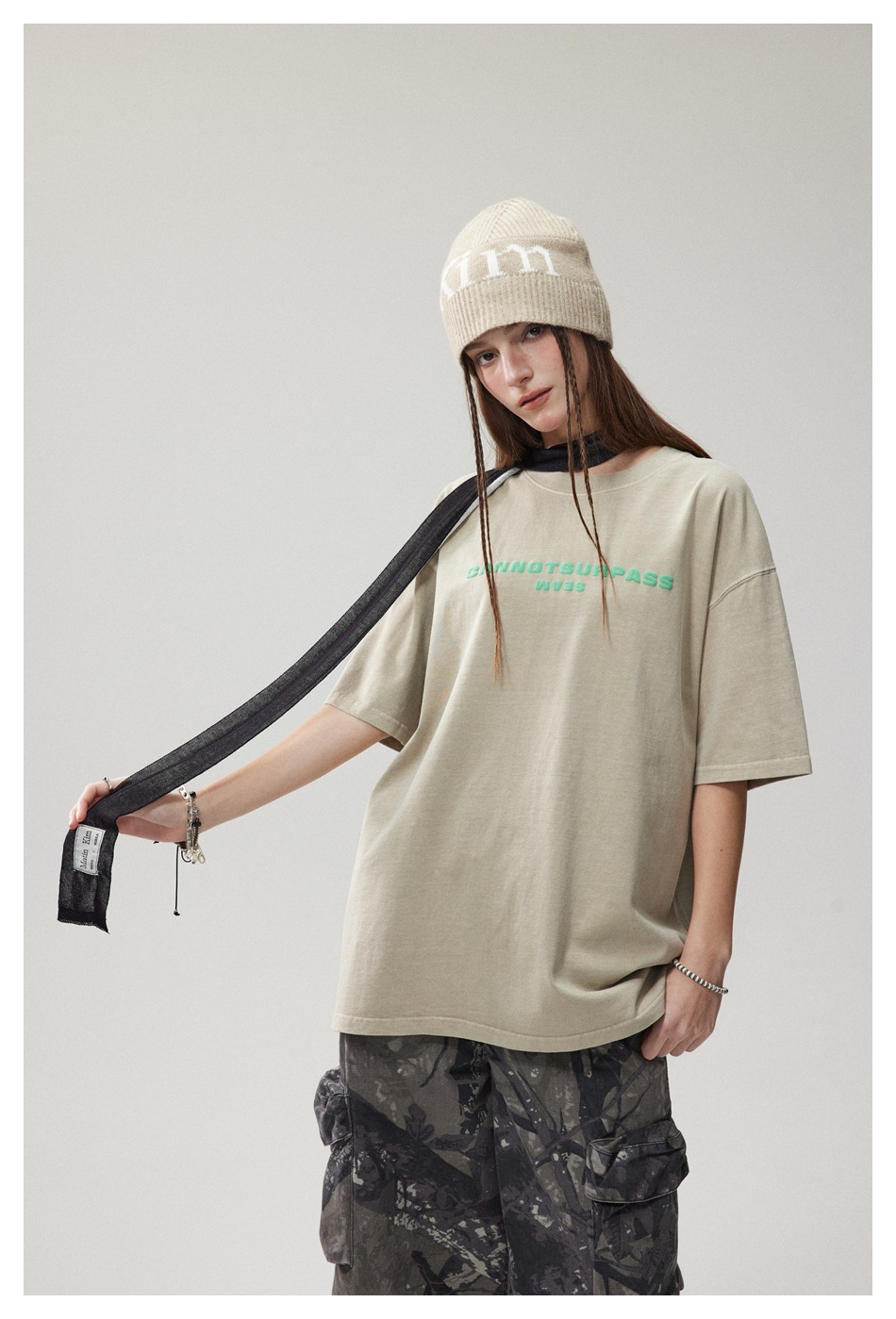 ネオングラフィック アシッドプリントTシャツ