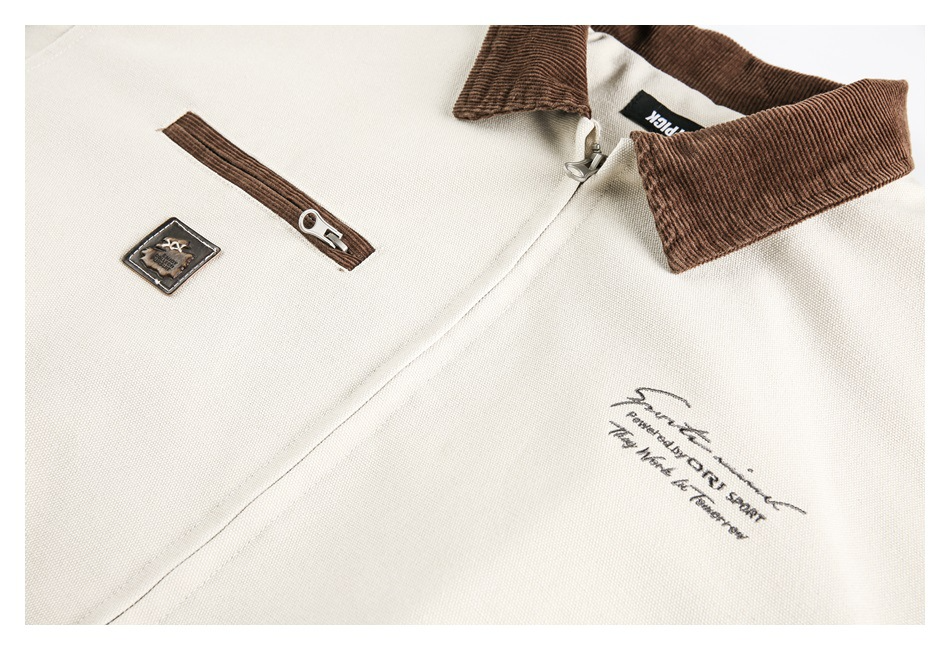 サイレントレイヤードスタンドブルゾン