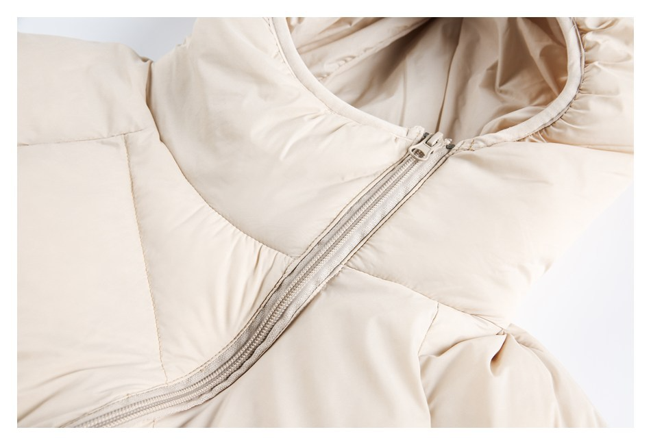 クロスフォームエアリーダウンフード