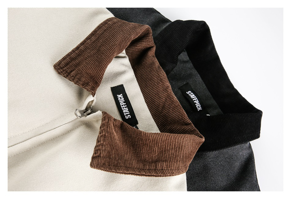 サイレントレイヤードスタンドブルゾン