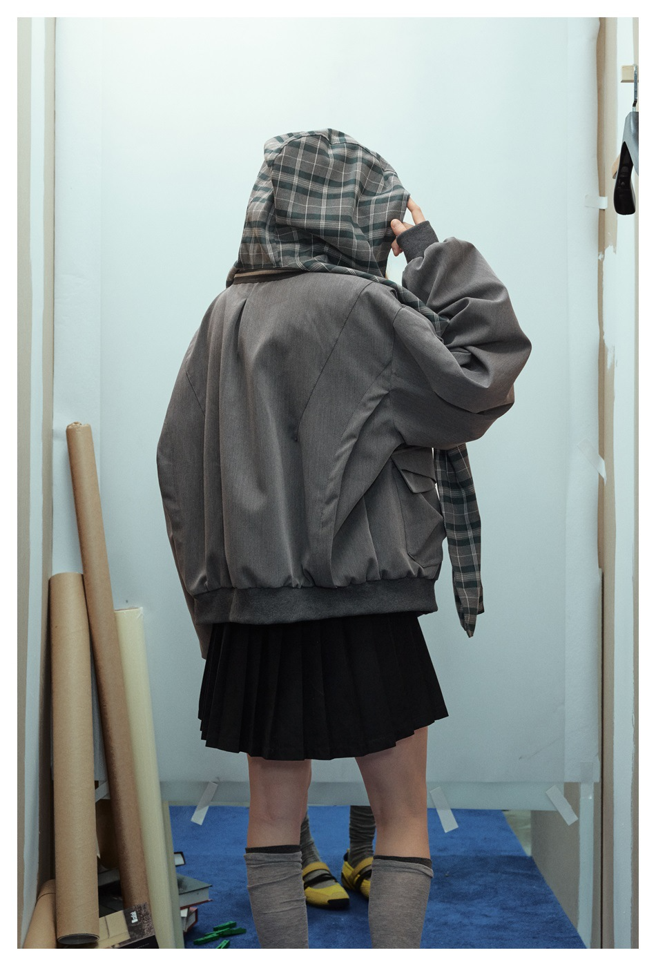 レイヤードレゾナンスアートブルゾン