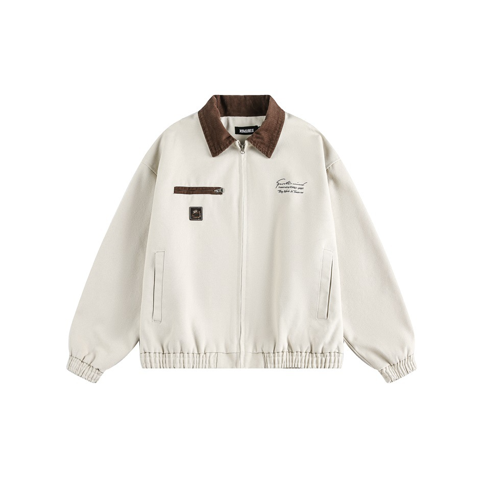 サイレントレイヤードスタンドブルゾン