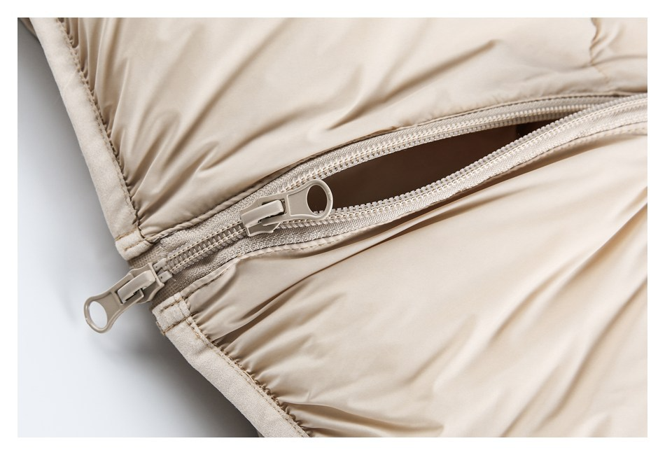 クロスフォームエアリーダウンフード