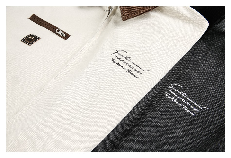 サイレントレイヤードスタンドブルゾン