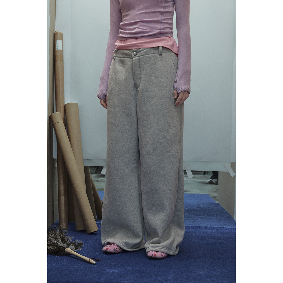 レイラインドレープスウェット