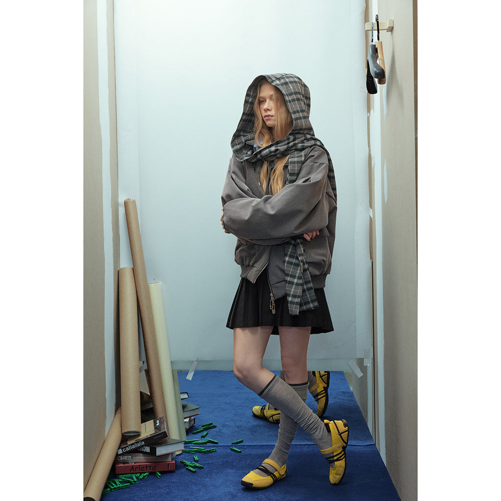 レイヤードレゾナンスアートブルゾン