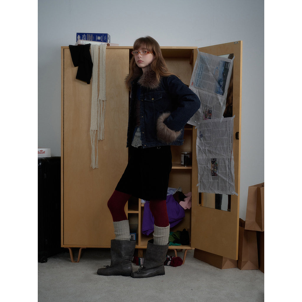 ノワールヴァレリアファーデニムジャケット