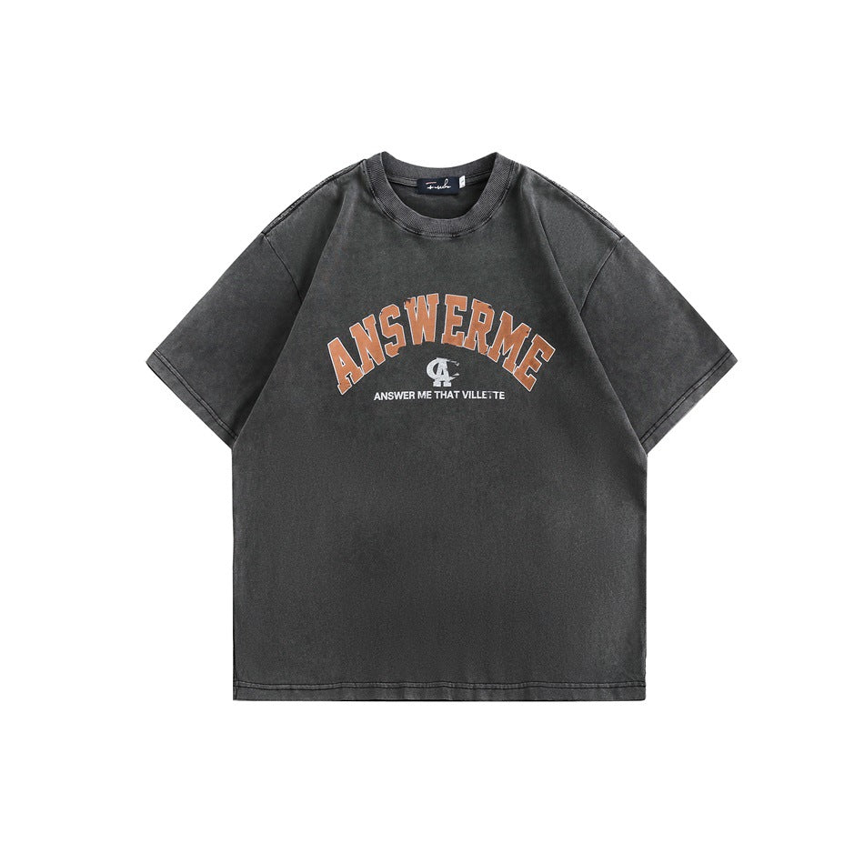 フェードロゴヴィンテージTシャツ