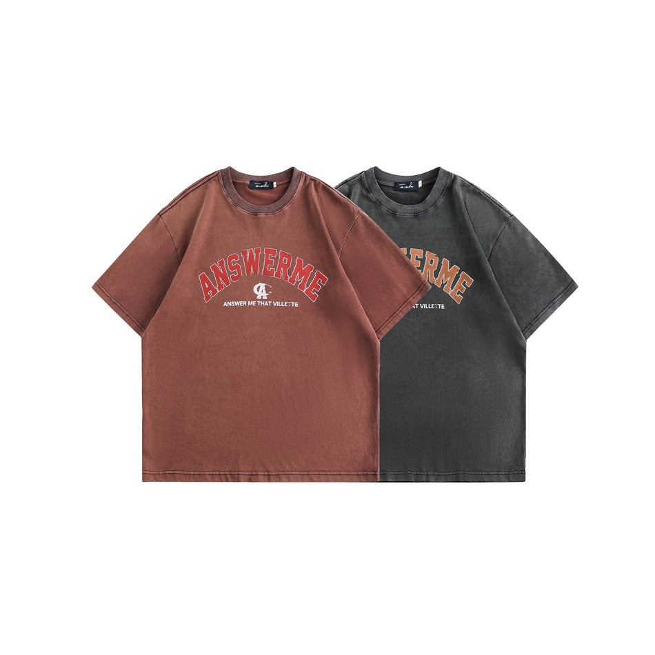 フェードロゴヴィンテージTシャツ