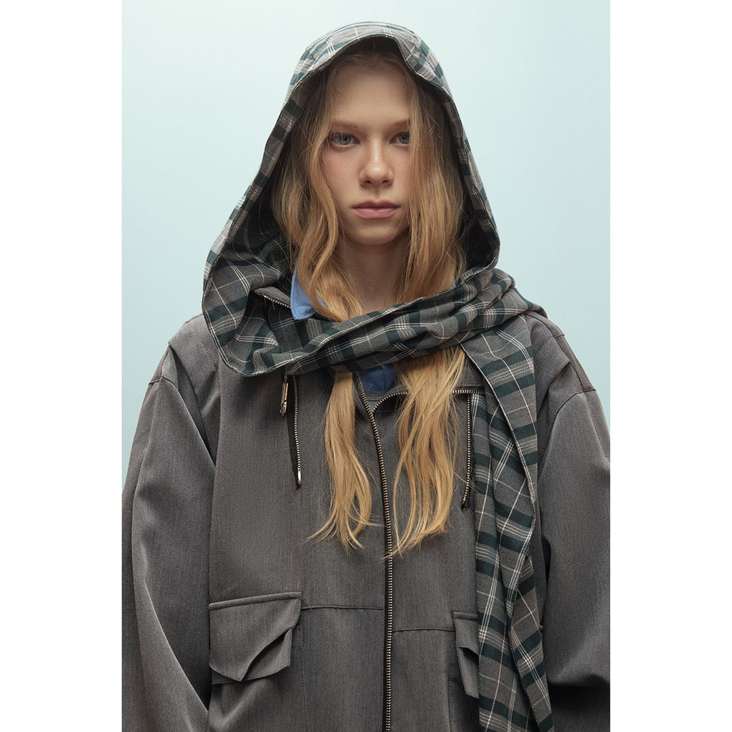 レイヤードレゾナンスアートブルゾン