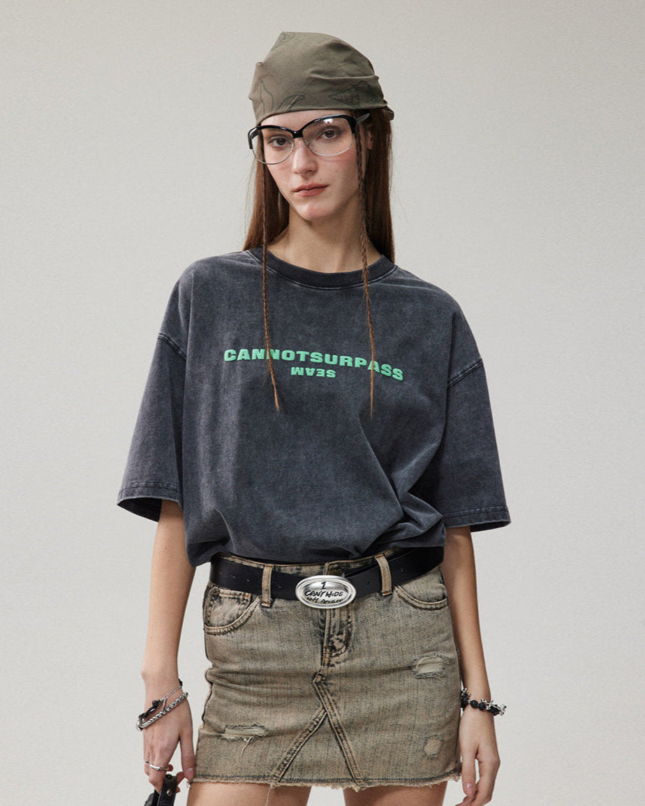 ネオングラフィック アシッドプリントTシャツ